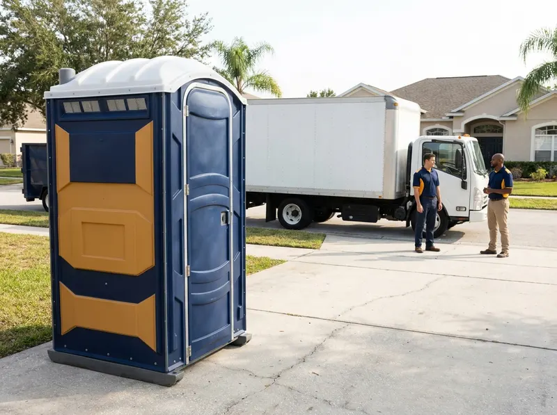 Construction Site Portable Toilet (Monthly Rental) in Orlando, FL
