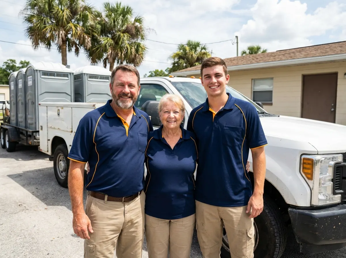 SupremePortable Porta Potty Hub porta potty rental team in Orlando, FL
